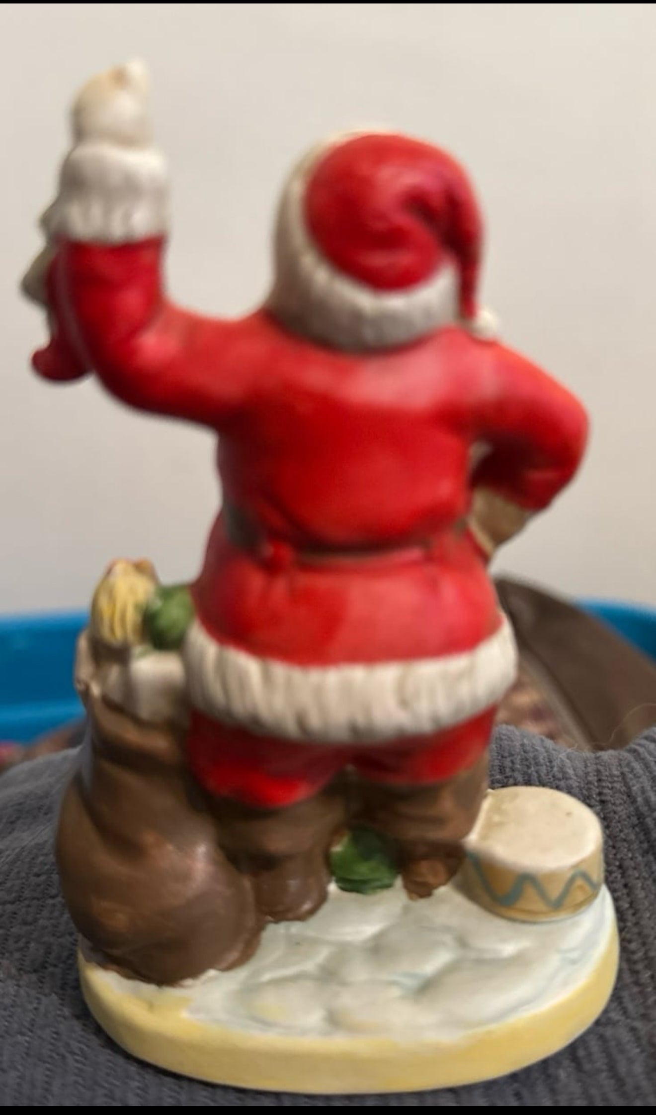 Santa from 1940s Reproduction Figurine