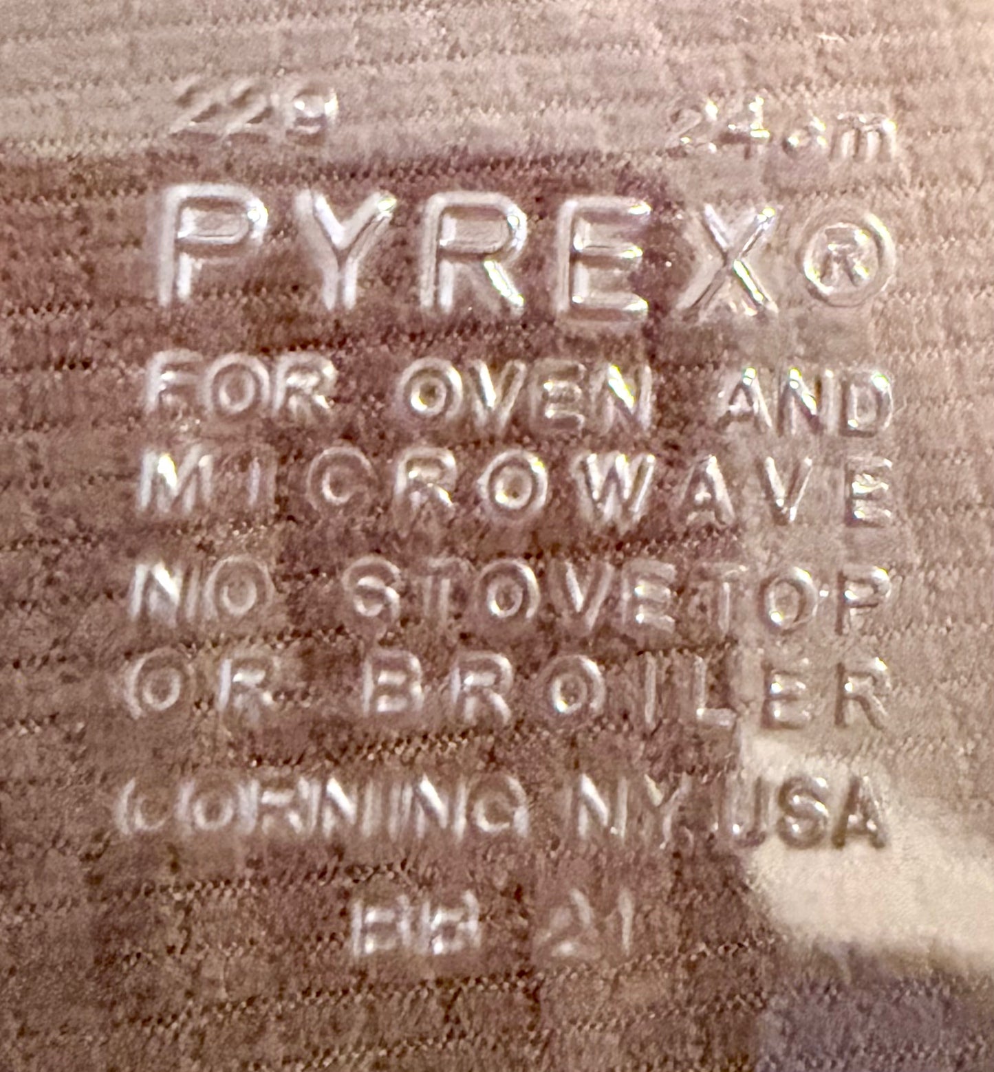 Pyrex Baking/ Pie Dish