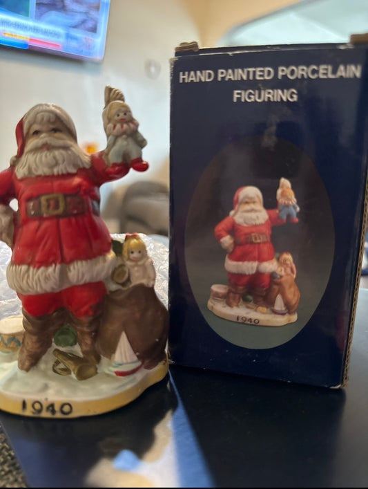 Santa from 1940s Reproduction Figurine