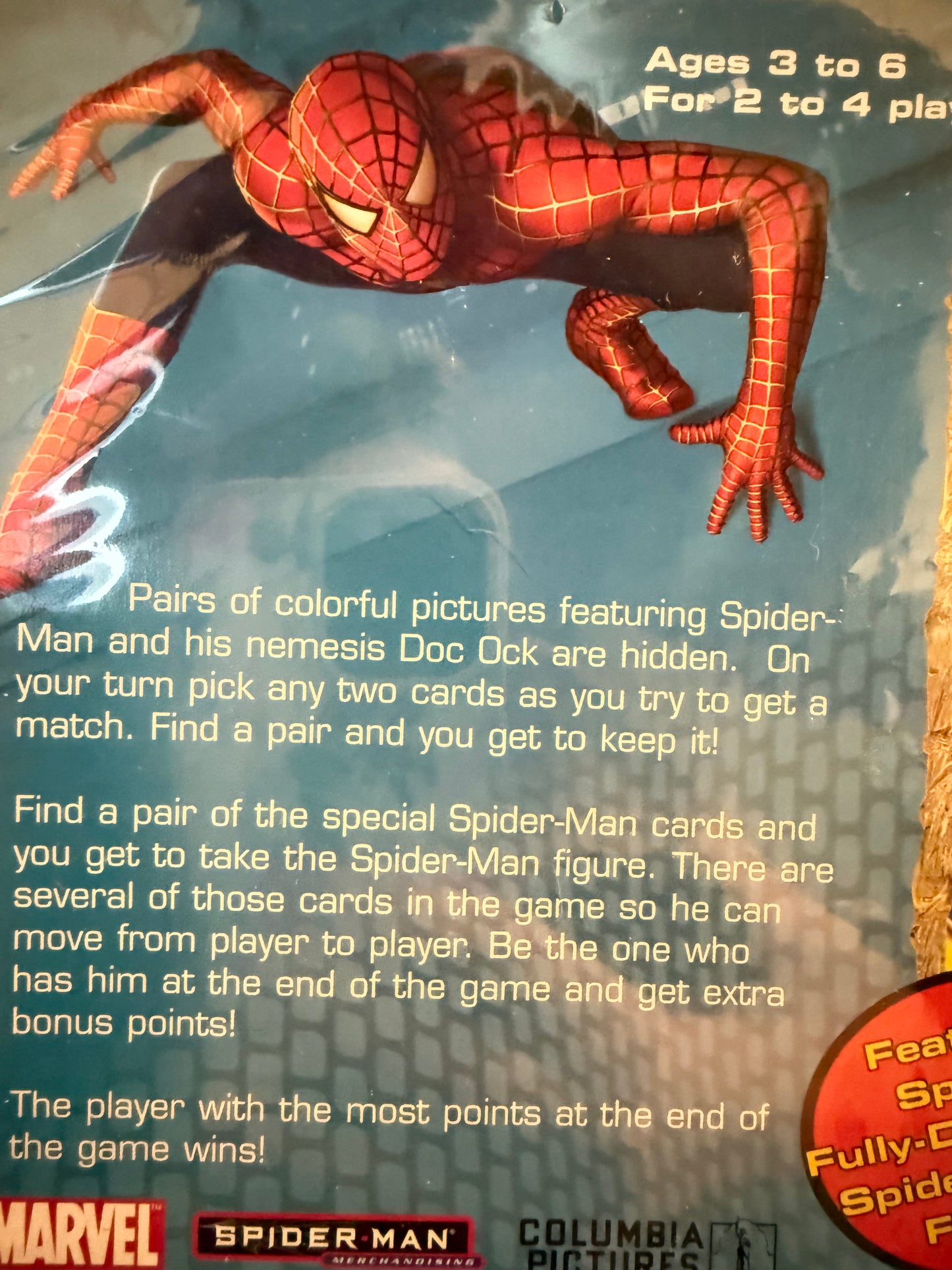 Spider-man matching Game